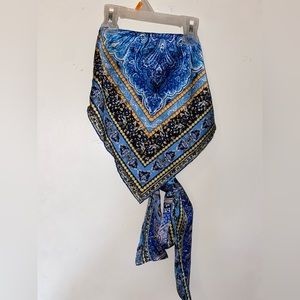 shien back tie up crop top